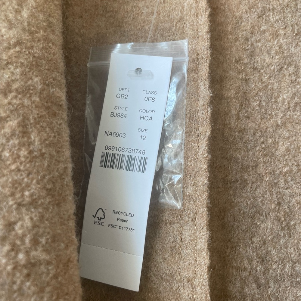 J.Crew Italian Wool Topcoat - Picture 4 of 4